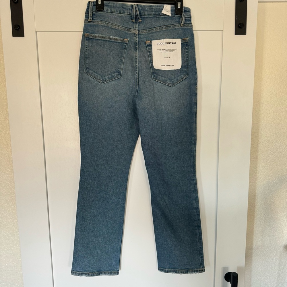 Good American Good Vintage straight leg jeans - Picture 11 of 13